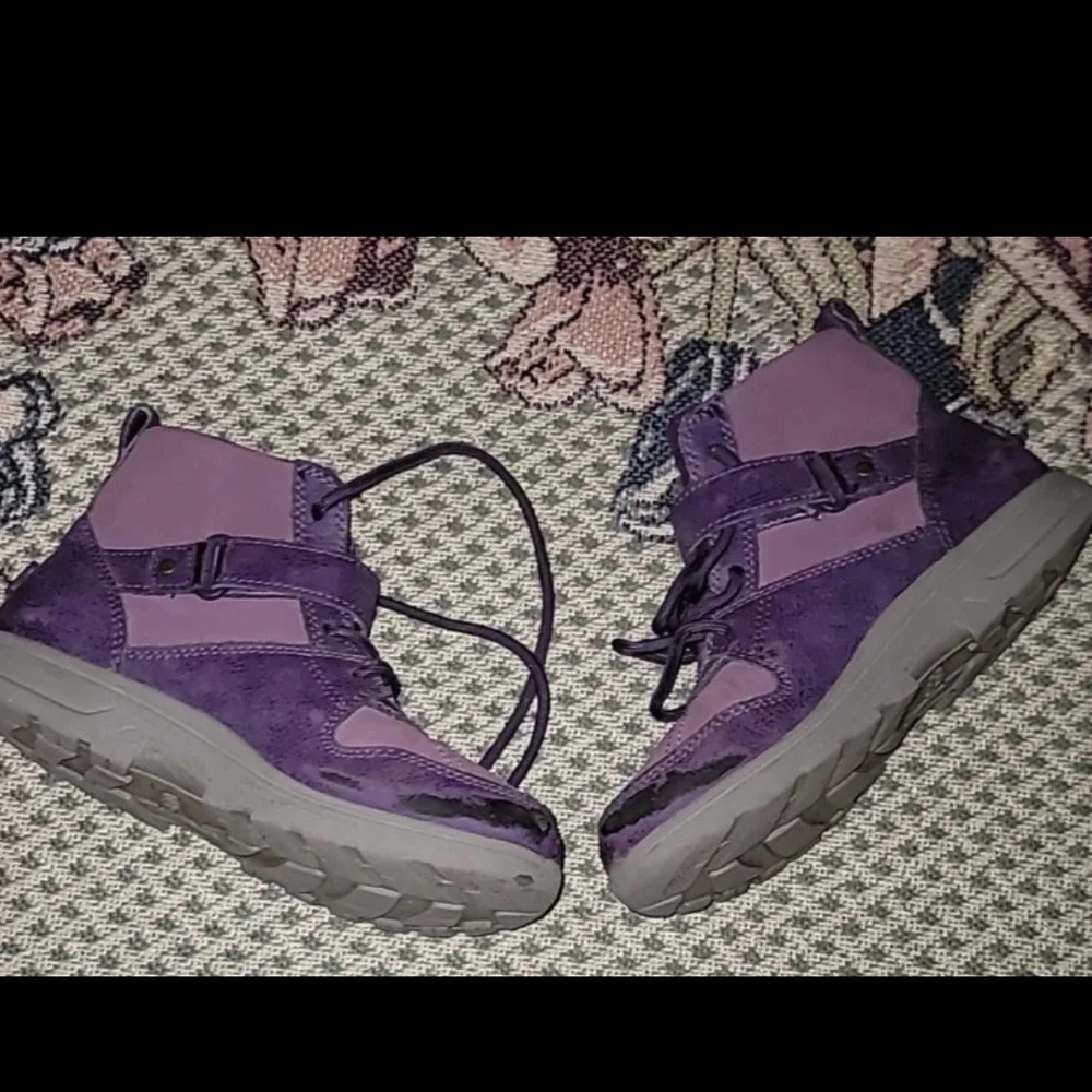 Ugg Purple Girl's High-Top Sneakers Booties Water Proof